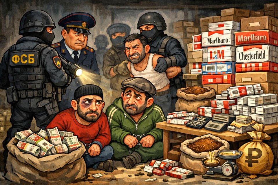 В Чите накрыли подпольный табачный склад на 3,3 млн рублей