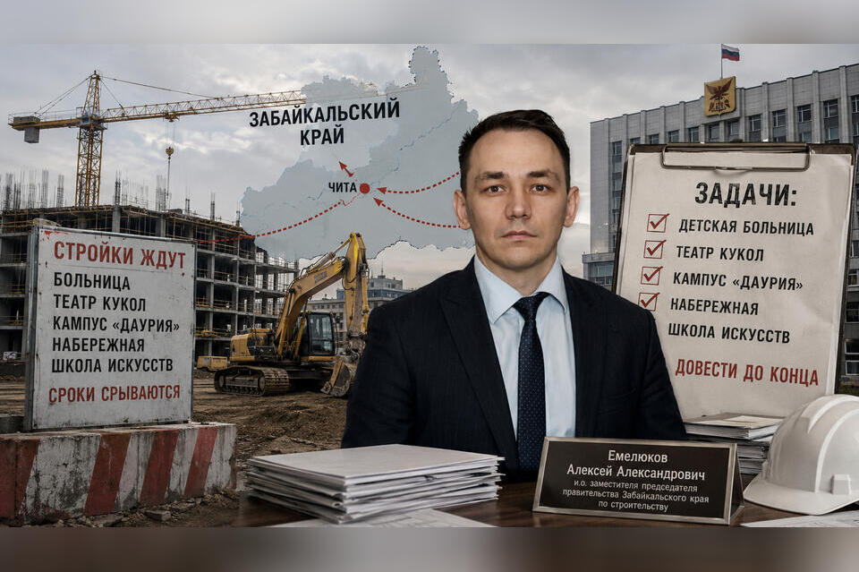 Варяг-консерватор: новый куратор стройки Забайкалья Емелюков приехал из Иркутска с опытом заморозки объектов