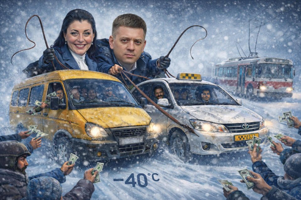 Чита без транспорта: за что наказаны горожане