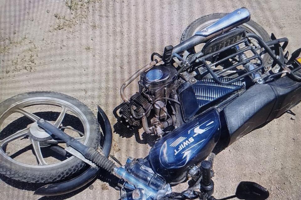 Мотоцикл столкнулся с автомобилем в селе Харауз