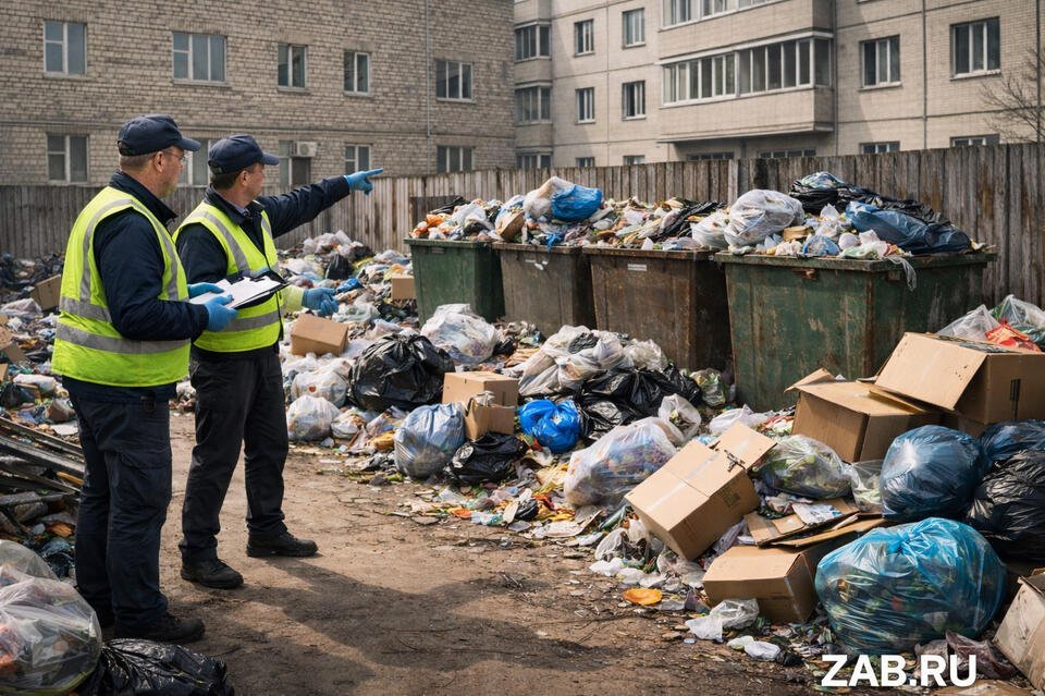 В Чите нашли свалку на Кирова, 21 — виновных ждут штрафы