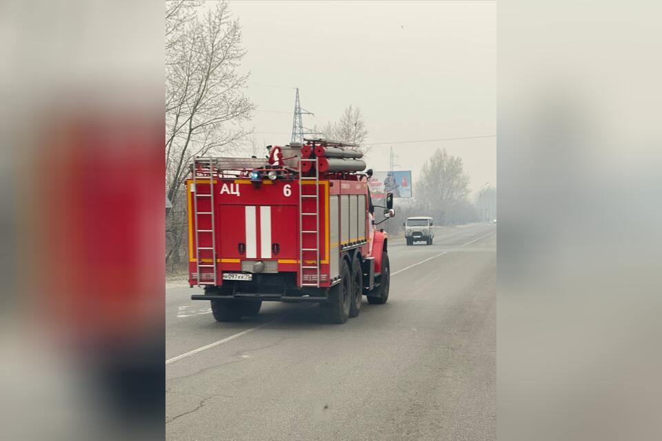 Самолёты МЧС не могут работать из-за задымленности