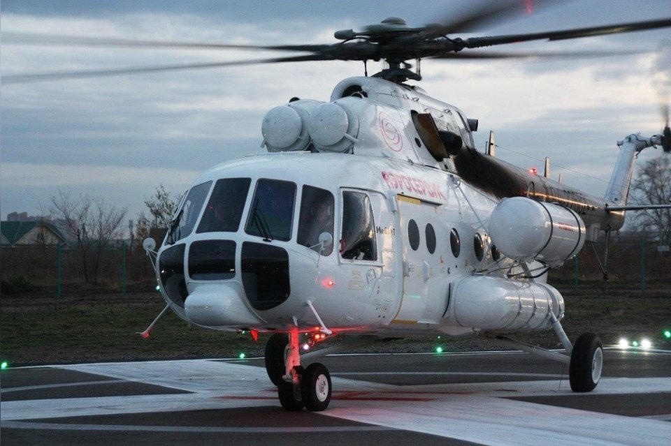 Пациента в тяжелом состоянии забрали вертолётом санавиации в Краснокаменске