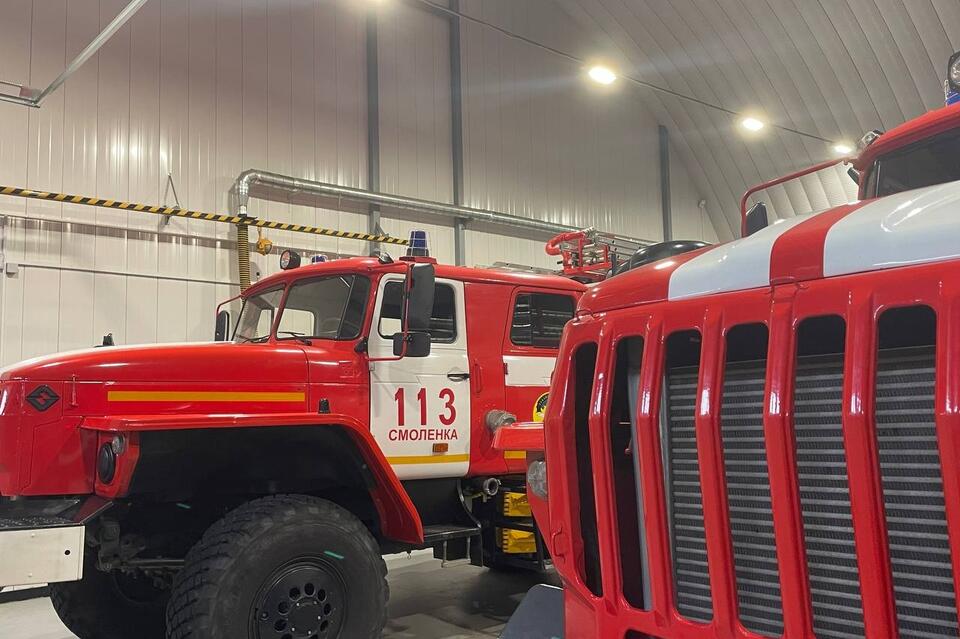 Лесному пожарному из Красного Чикоя вручили медаль за спасение товарищей