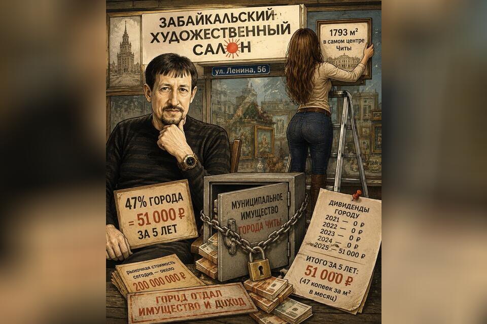 Забайкальский художественный салон и 51 тысяча рублей