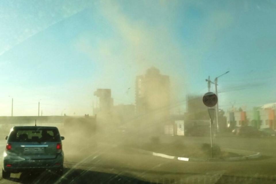 Уровень пыли превысил норму более чем в два раза в нескольких районах Читы
