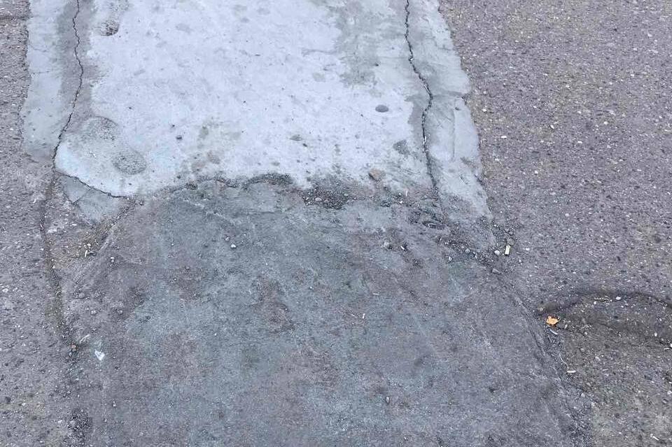 На вокзале убрали яму после публикации ZAB.RU