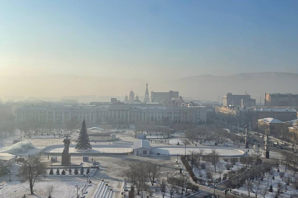 На 11 января в Чите объявлен режим «грязного воздуха»