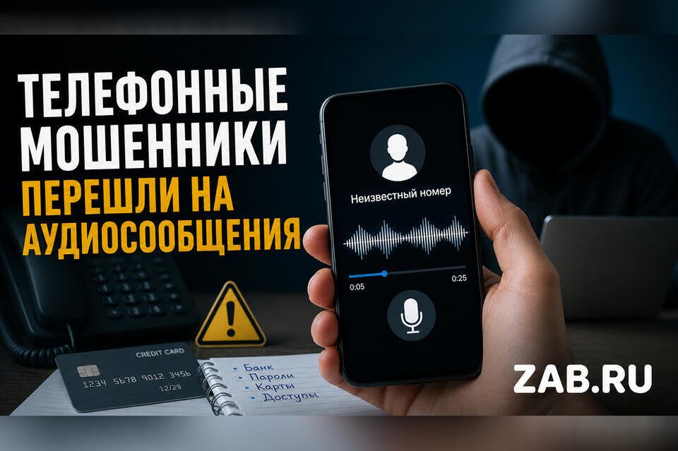 Мошенники перешли на аудиосообщения
