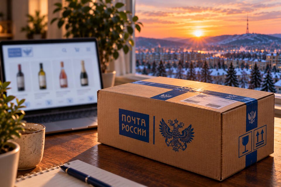 «Почта России» вместо алкомаркета: в Госдуме обсуждают продажу вина онлайн