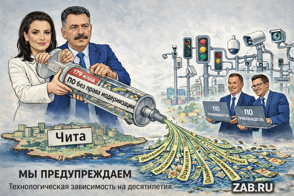 «Умные светофоры» и технологическая игла: почему Чита рискует попасть в зависимость от чужого софта