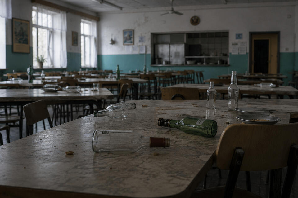 В забайкальском училище 25 раз устраивали пьянки в столовой