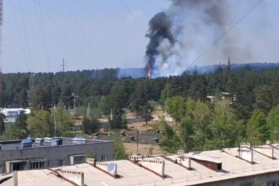 Пожары пришли в Читу