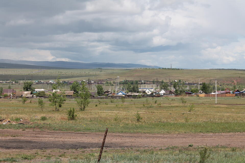 Сухие ветра несутся на Забайкалье