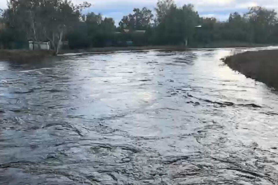 Появились оперативные данные с гидропостов на реке Чита