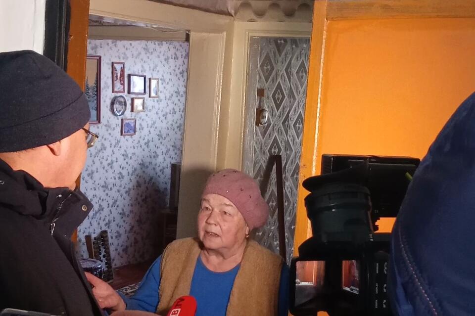 Пенсионерка из Читы рассказала о жизни в аварийном доме