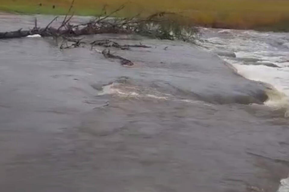 В Забайкалье из-за ливней перекрыта дорога между Тунгокоченом и Кыкером