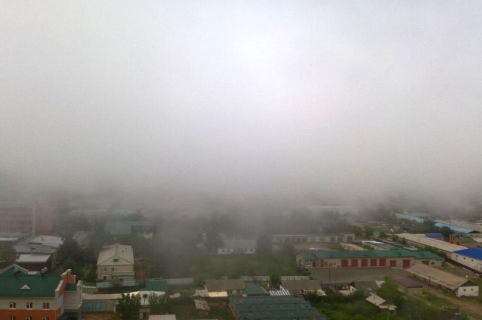 В Забайкалье ожидают туман и дожди