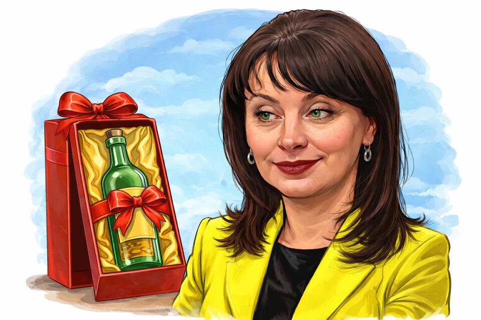 Мэр Читы Щеглова ответила на вопрос о подаренном алкоголе