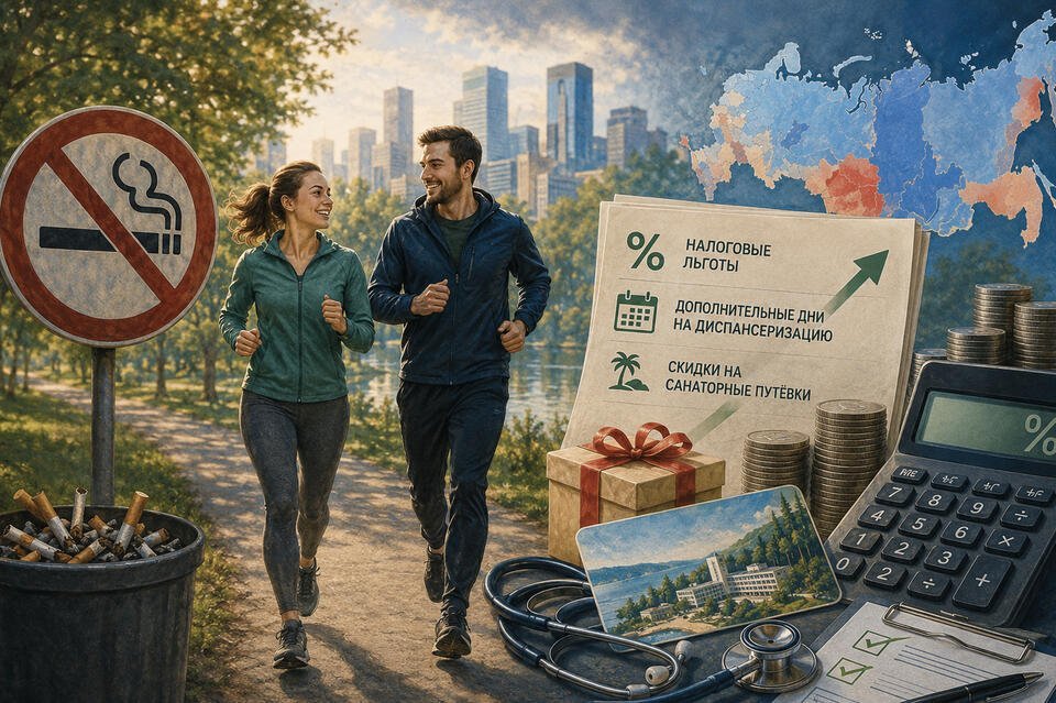 Некурящих россиян предлагают поощрять налоговыми льготами