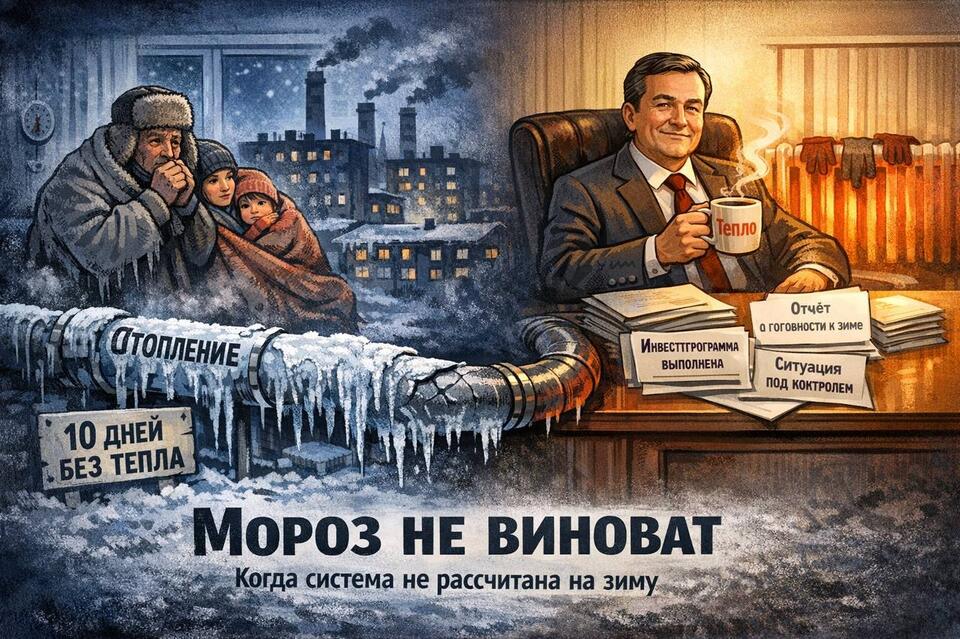 Десять дней без тепла при минус сорока