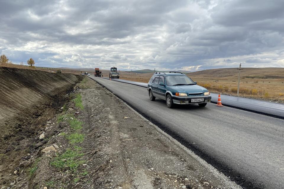Ремонтные работы на важнейшей транспортной артерии Забайкальского края почти завершены