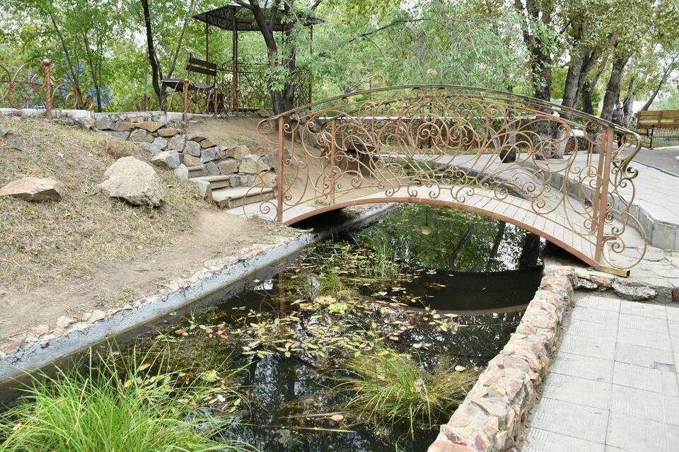 Карасей поселили в парке Дома Офицеров