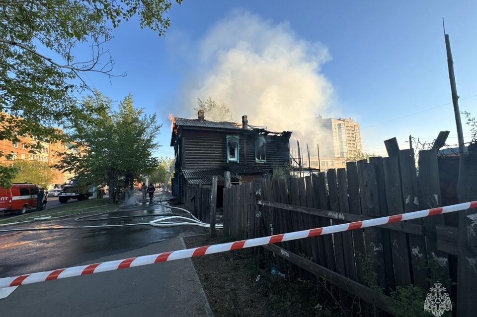 Дом вспыхнул на Шилова
