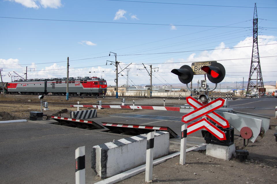 В январе-феврале на железнодорожных переездах ЗабЖД зафиксирован один случай ДТП