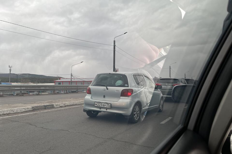 Карповский тракт сковала огромная пробка