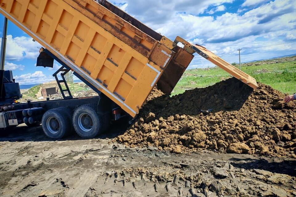 В Чите проделают тушить городскую свалку