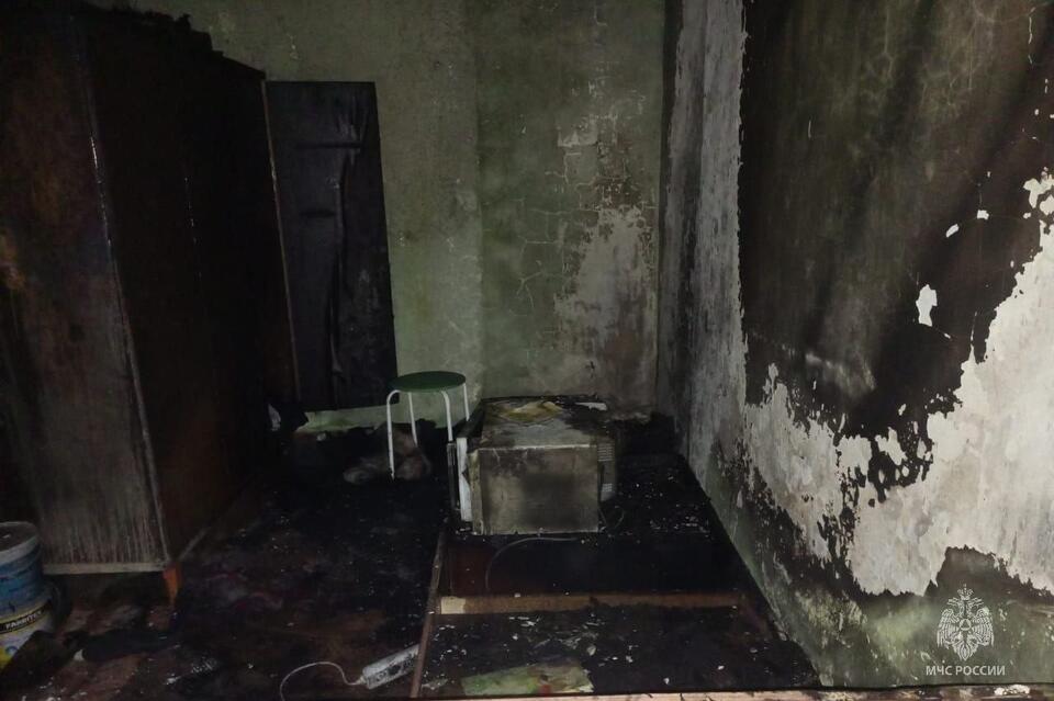 Пожар чуть не унес жизни трех человек в Забайкальске