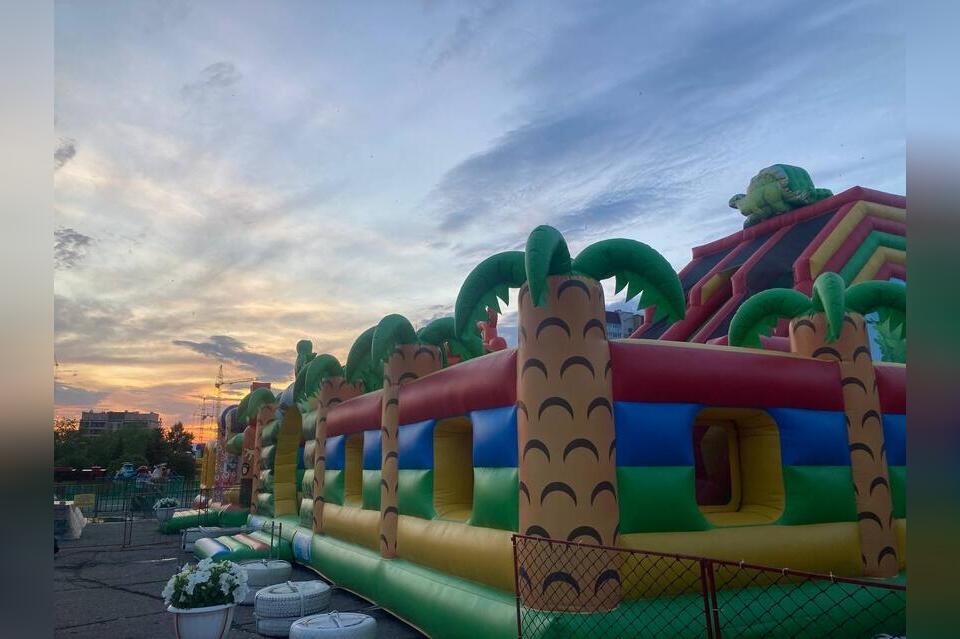 Ребенок пострадал на батуте в Могоче