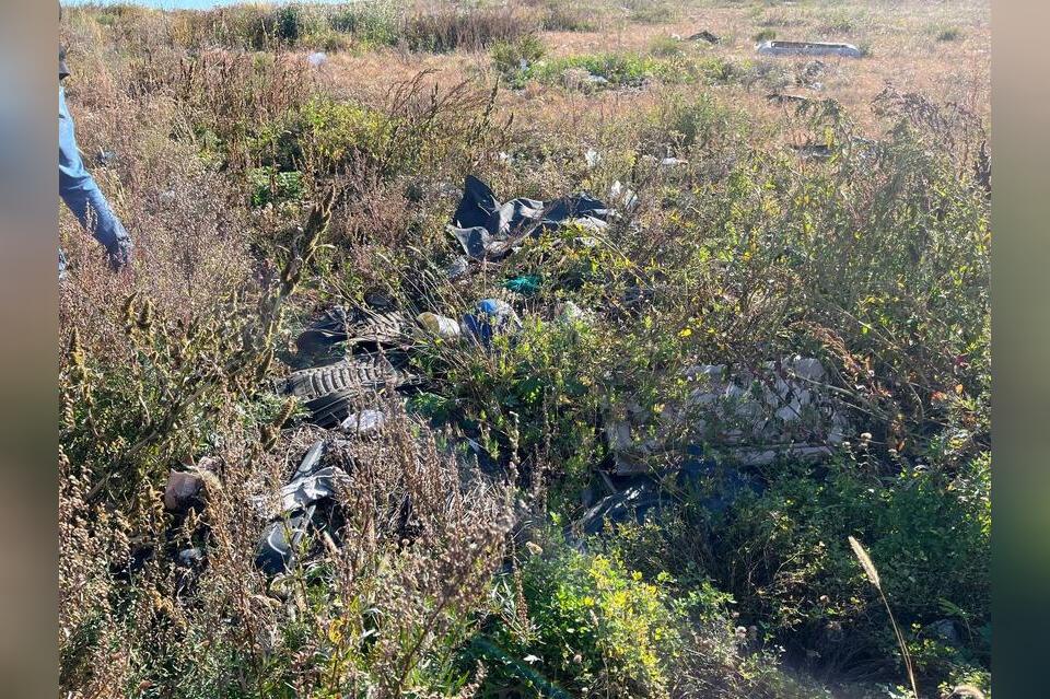 Прокурор потребовал устранить свалку около села Нижний Калгукан