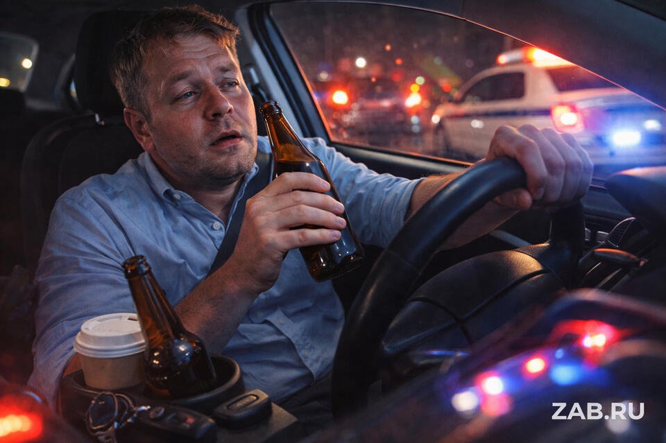В Забайкалье за четыре дня поймали 19 пьяных водителей