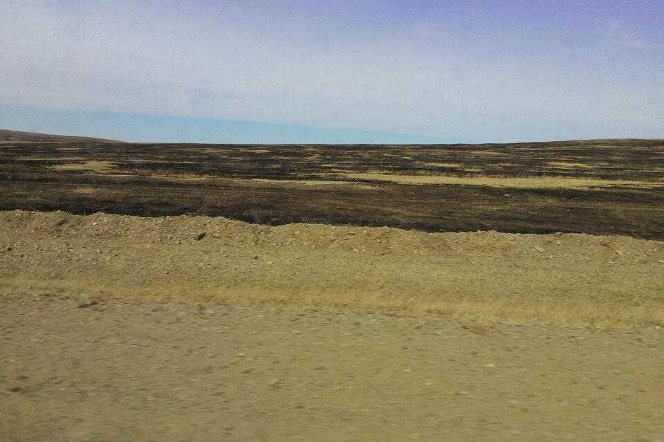 Село Ключевское оказалось под угрозой пожара 1 мая