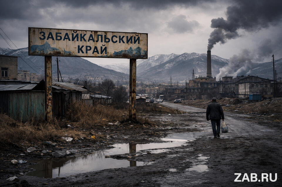 Забайкалье третий год подряд в пятерке худших регионов России