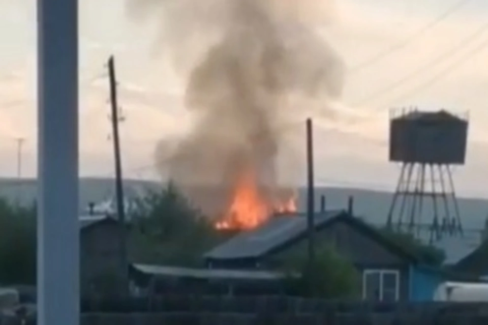 Более 200 жителей остались без воды из-за пожара на котельной в Чернышевске