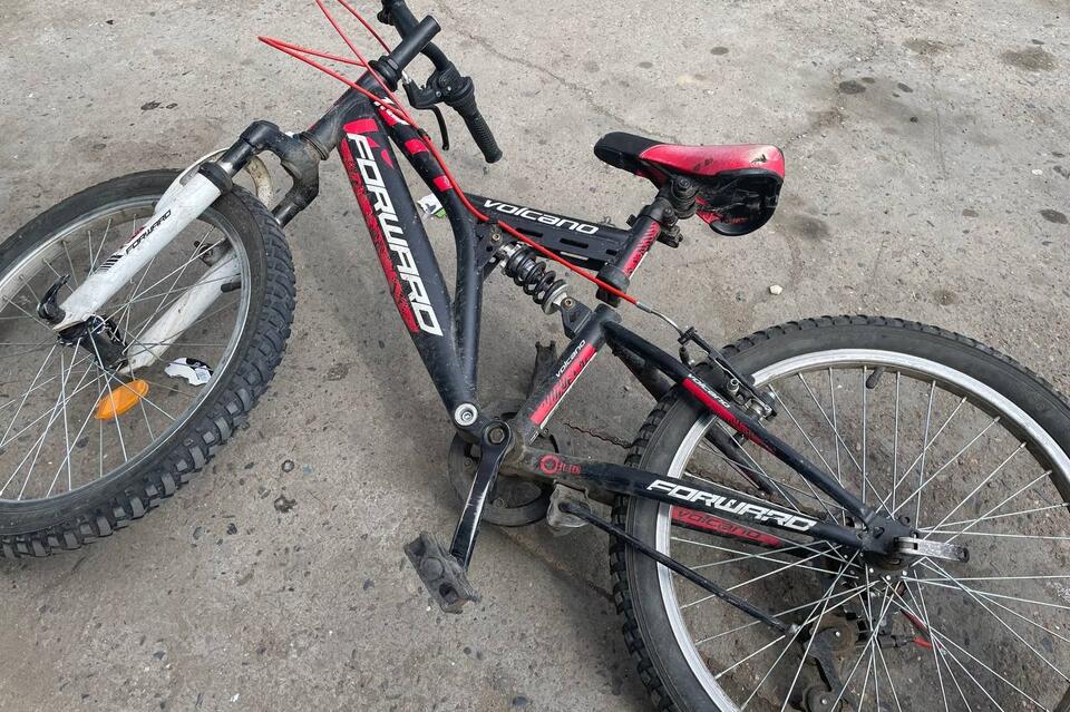 Ребёнка на велосипеде сбили в Чите