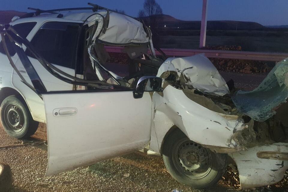 Водитель иномарки погиб после столкновения с грузовиком в Чернышевском районе Забайкалья