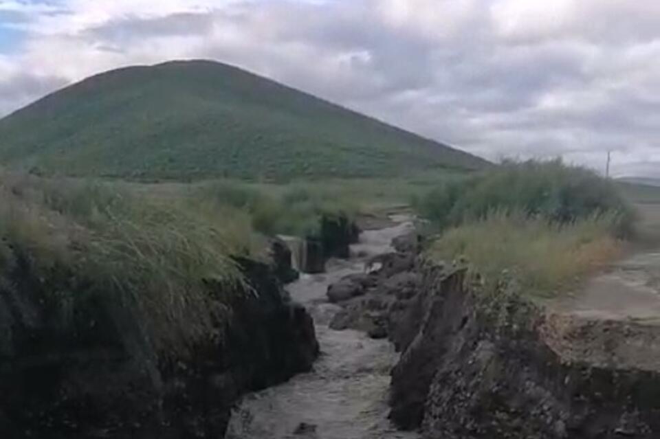Дорогу между двумя селами в Кыринском округе не восстановили