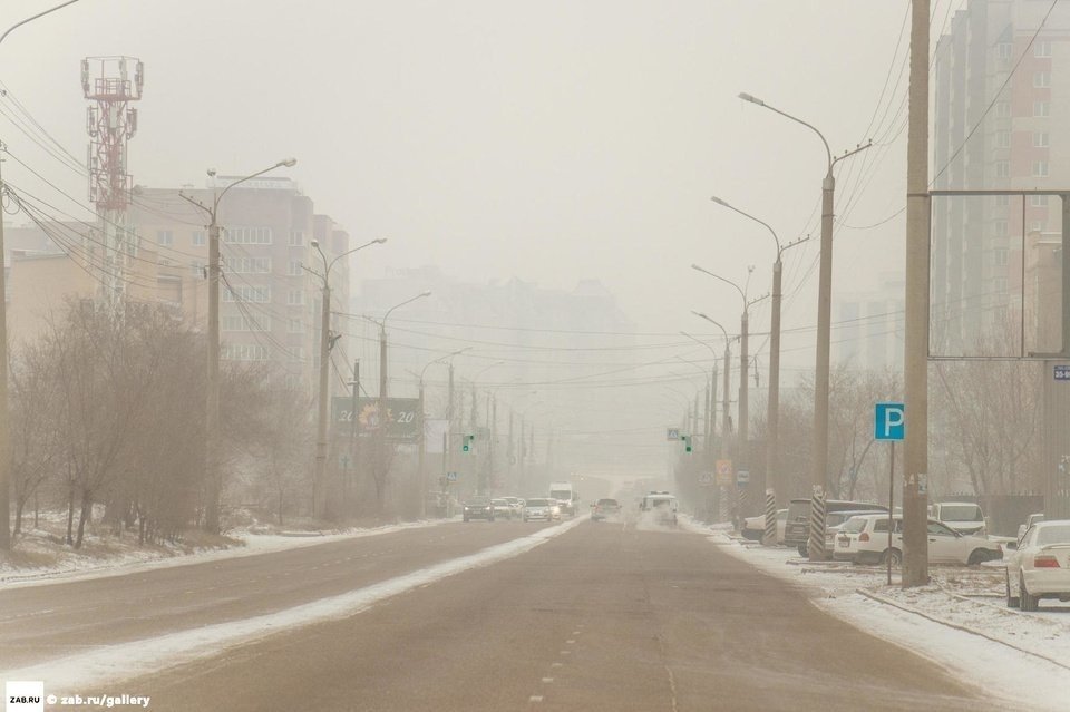 В Чите снова ожидаются метеоусловия первой степени опасности