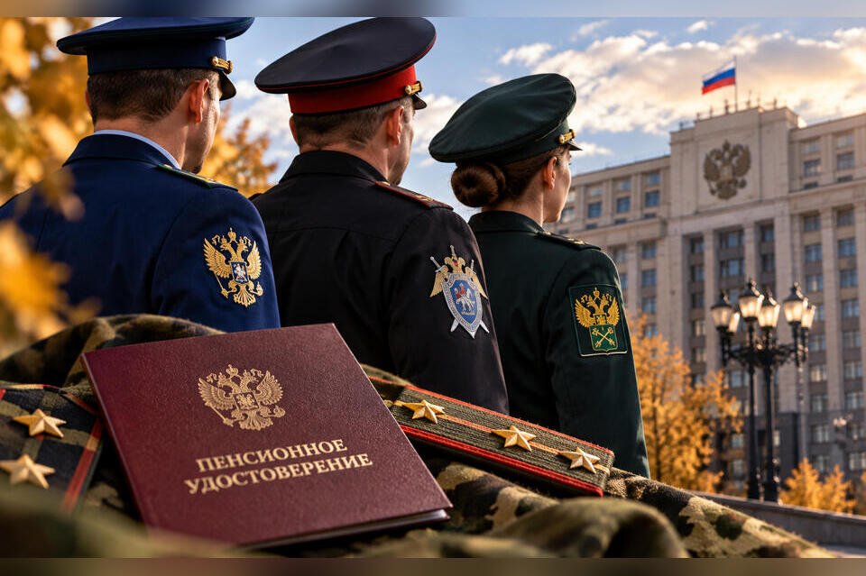 Пенсионный бонус силовикам: служба в прокуратуре, СК и таможне войдет в военную выслугу