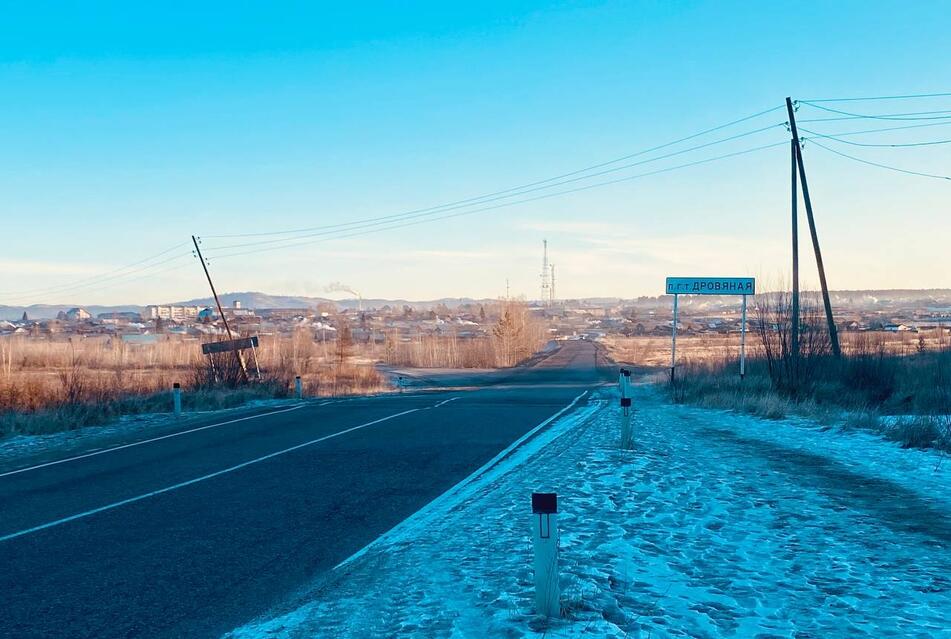 Лошадь сбили на трассе в Забайкалье