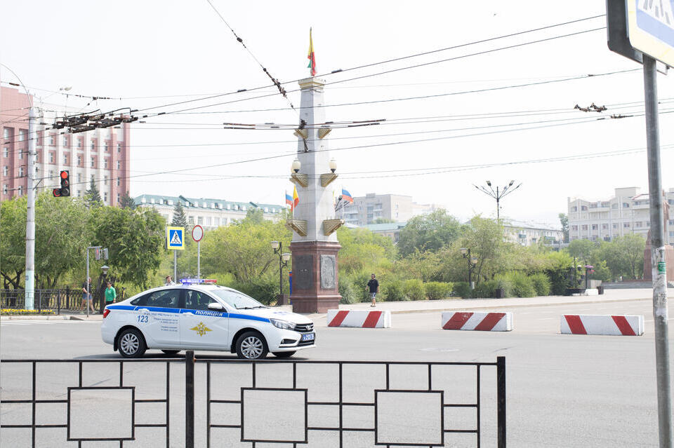 Досмотровые зоны организуют для входа на площадь Ленина в Чите