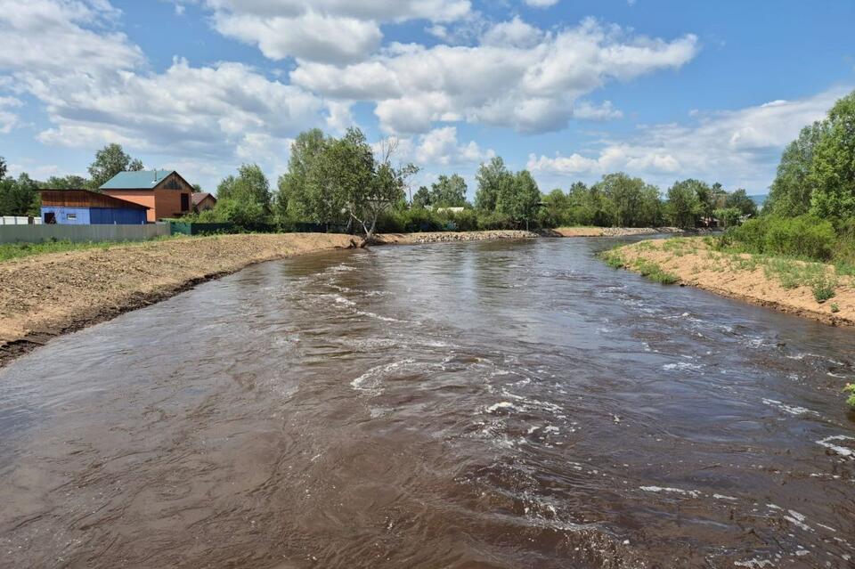 Работы по берегоукреплению завершились в кооперативе «Островок»