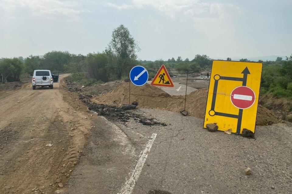 В Балейском районе сделали объезд на дороге Нерчинск-Шоноктуй