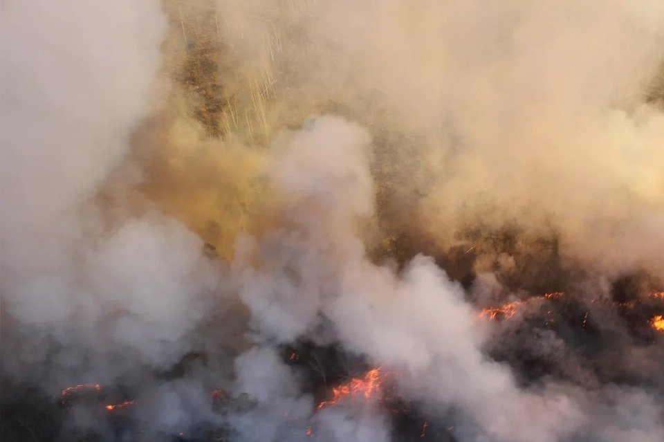 Площадь пожаров в Забайкалье увеличилась за сутки в три раза
