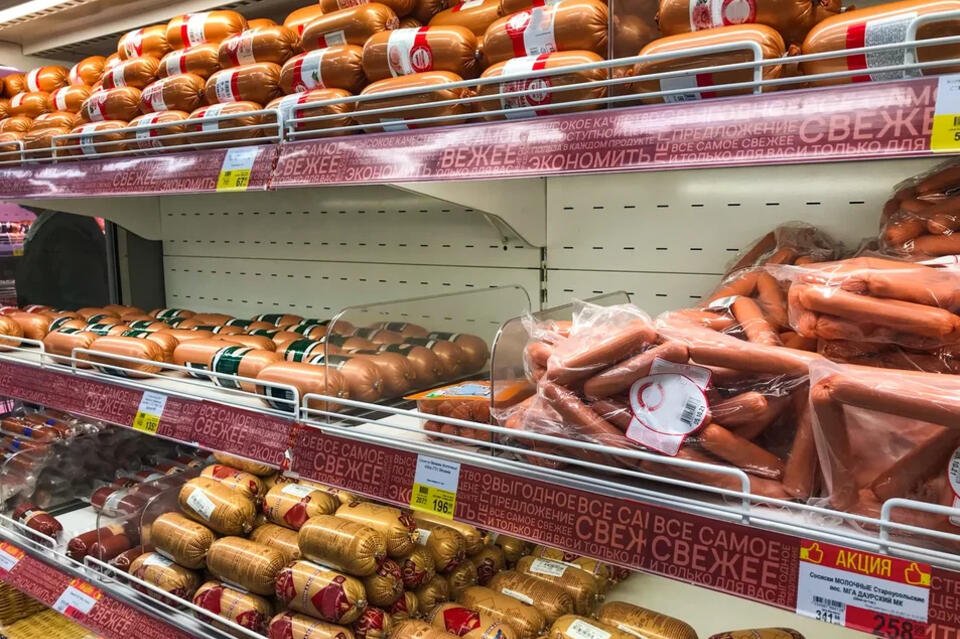 В России вырастут цены на мясную продукцию