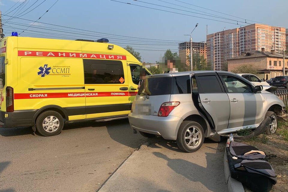ДТП с пострадавшим произошло в Чите